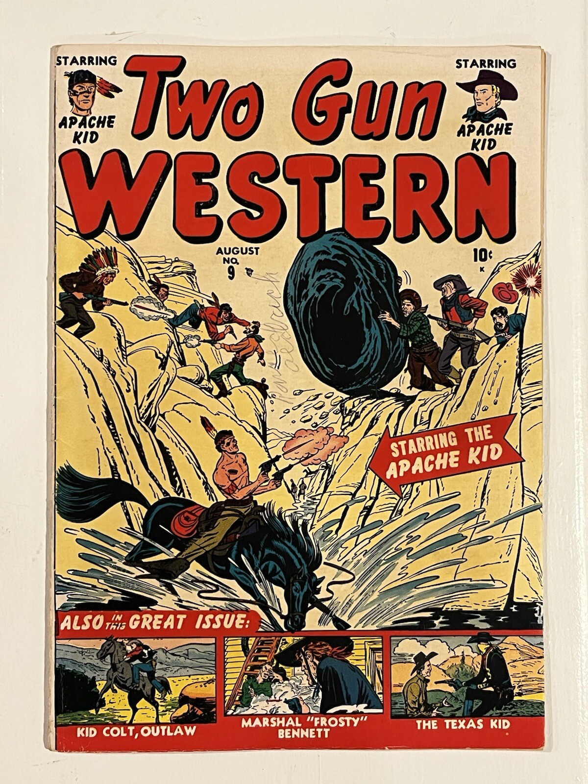 Two Gun Western #9/Golden Age Atlas Western Comic Book/FN