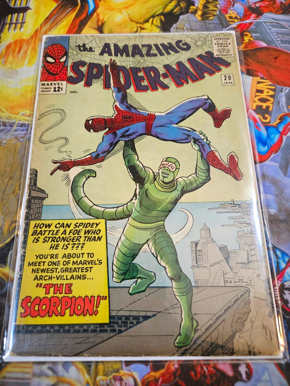 Marvel Comics The Amazing Spider-Man #20(1965) INCOMPLETE MISSING PINUP. 1st app