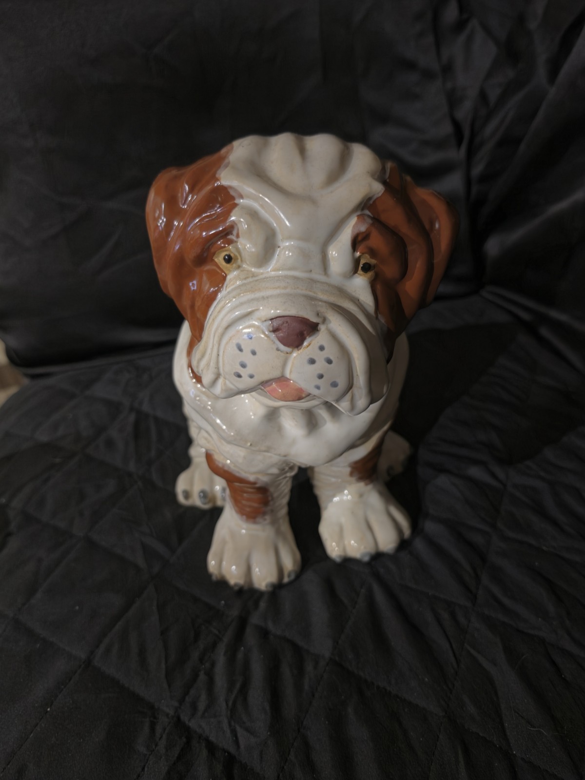 Vintage Italian Ceramic English Bulldog 12 Vintage Italian Ceramic English Bulldog 12