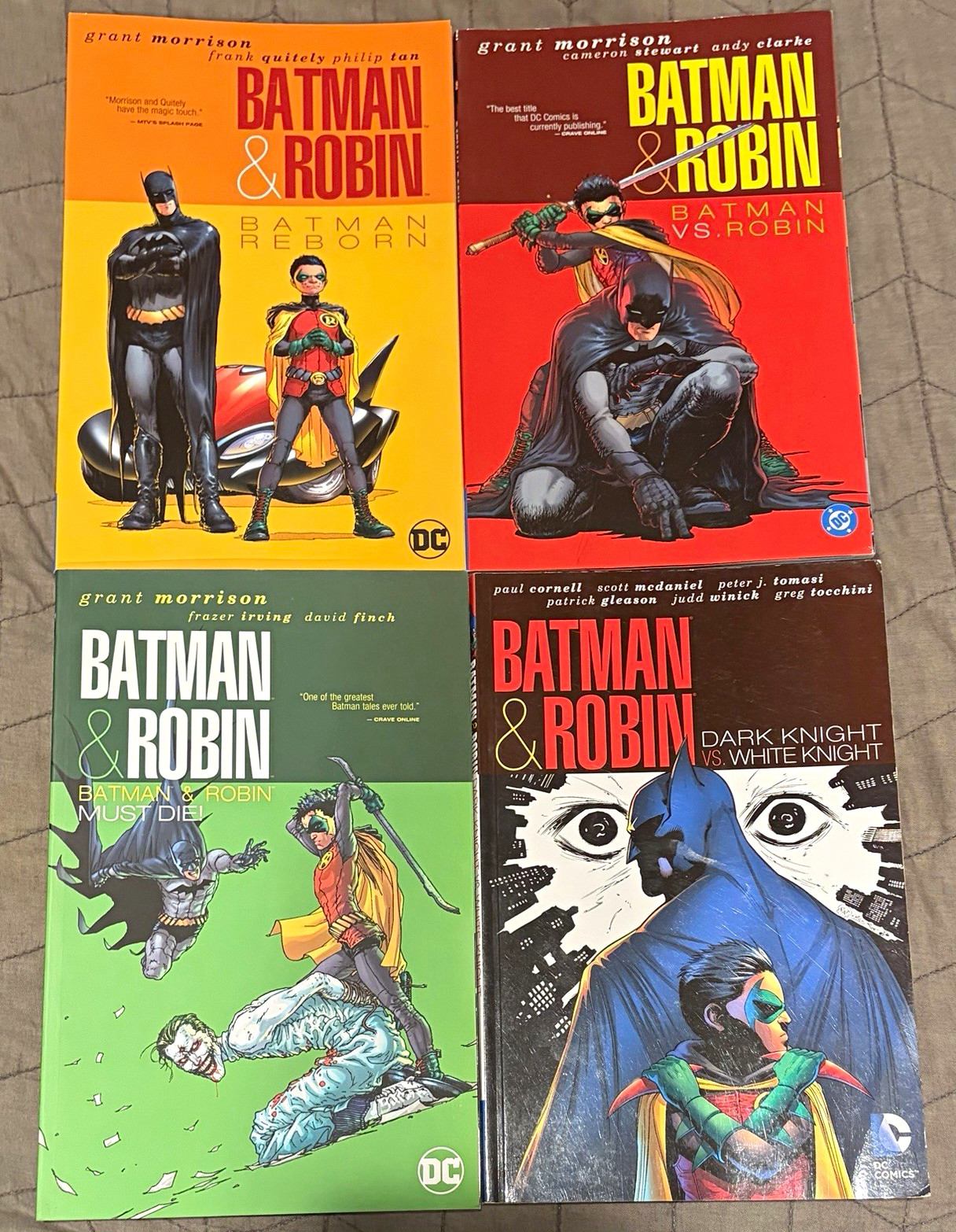 Batman & Robin Vol 1-4 Complete Series