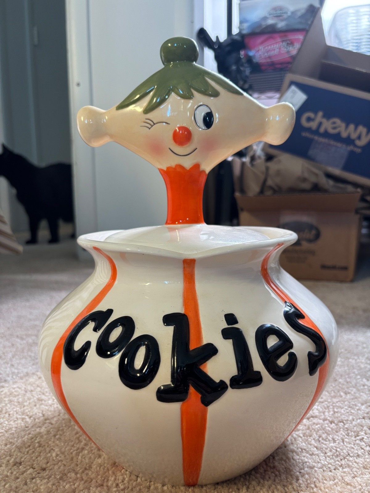 RARE Vtg Grant Holt Howard GHA Pixieware MCM Winking Pixie 12\