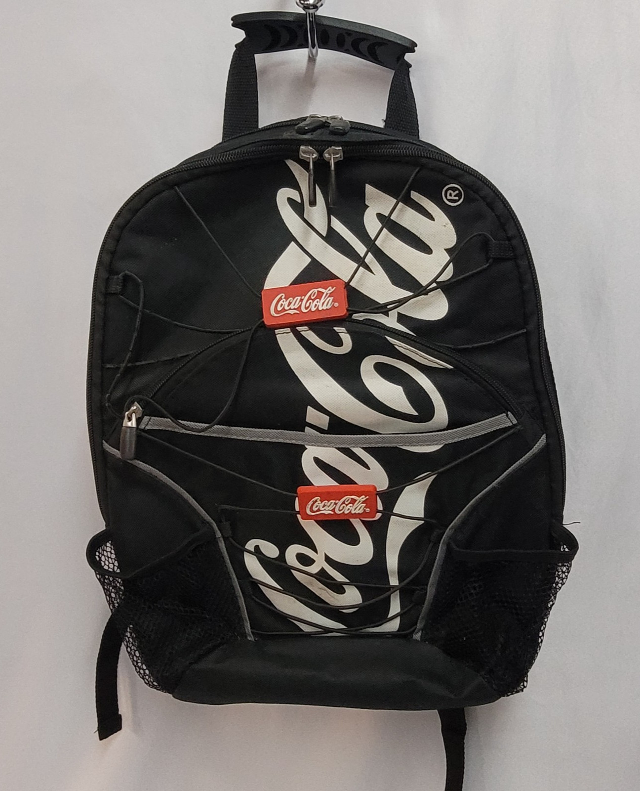Iconic COCA COLA Backpack Black w/ White