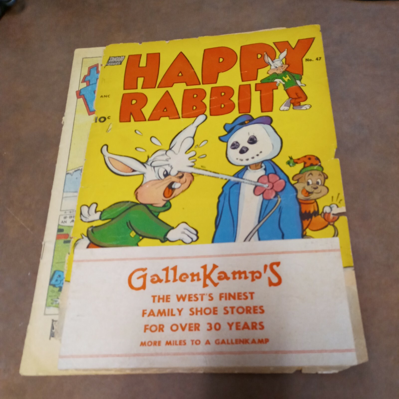 Happy Rabbit #47, 1951, Standard Comics Golden Age Pre-code Funny Animals Happy Rabbit #47, 1951, Standard Comics Golden Age Pre-code Funny Animals