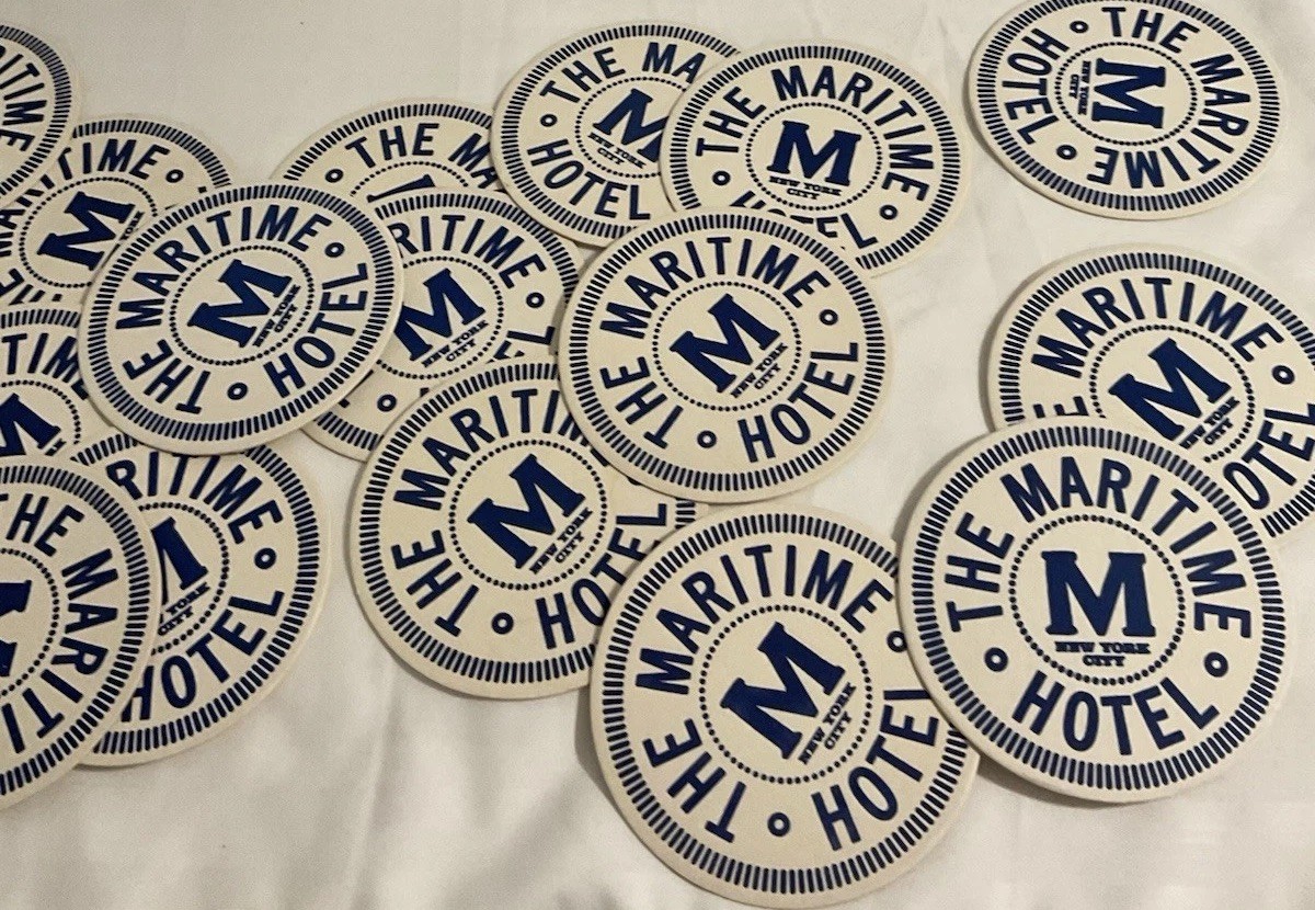Vintage ROUND MARITIME HOTEL NYC TRAVEL SOUVENIR LOT OF 18 Vintage ROUND MARITIME HOTEL NYC TRAVEL SOUVENIR LOT OF 18