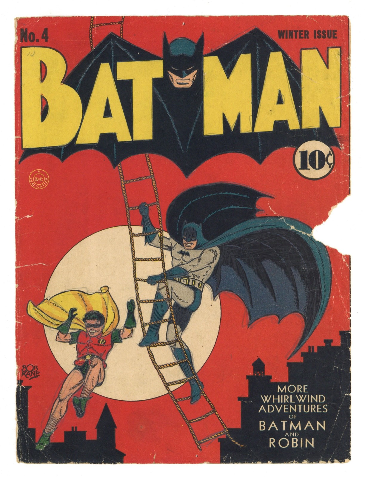 Batman (1940) 4 FRONT COVER ONLY