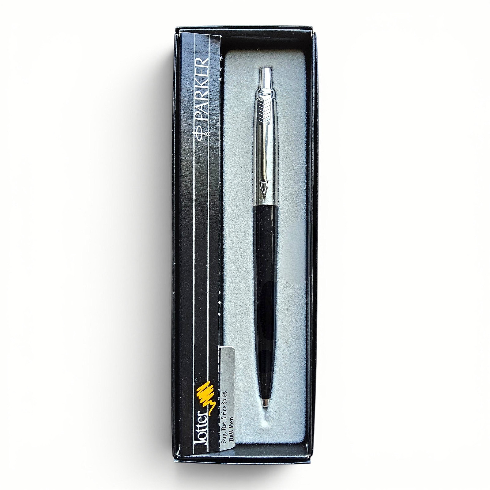 Vintage Parker Jotter Black Parker Logo Top 1990's NEW Vintage Parker Jotter Black Parker Logo Top 1990's NEW
