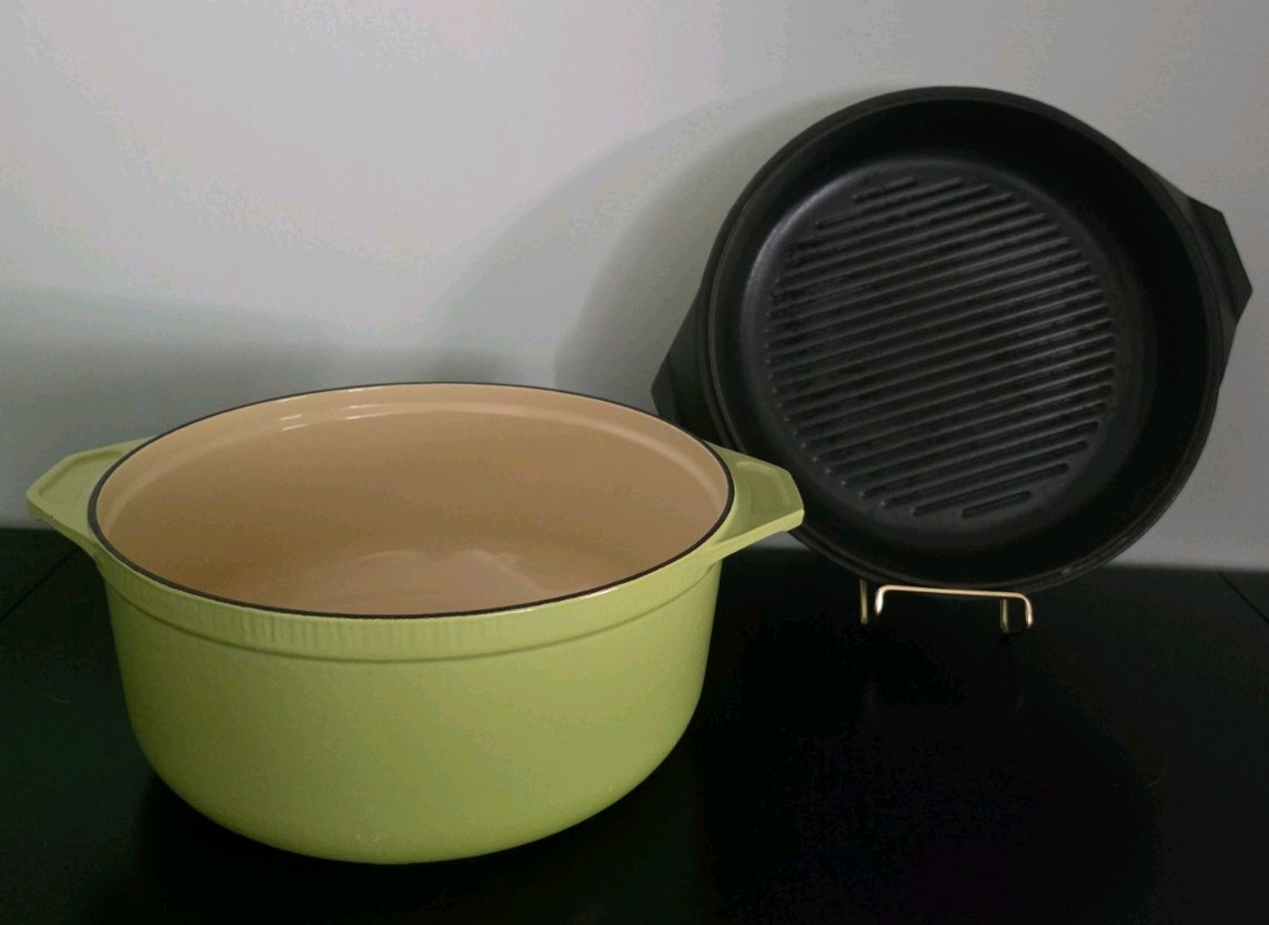 Vintage Le Creuset Cousances Doufeu Made in France  Grill Lid