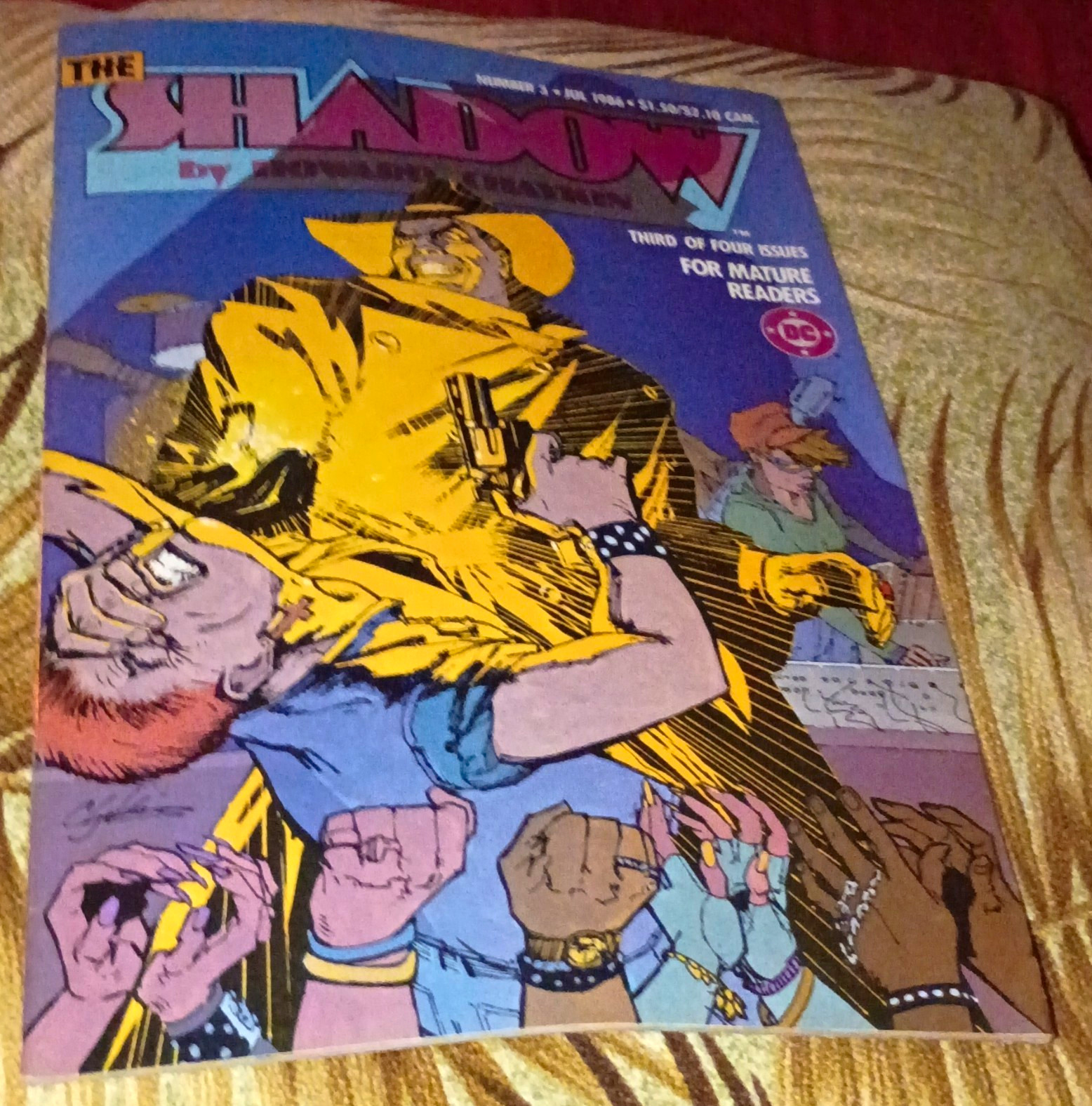 DC The Shadow #3 (1987) Single Issue Comic Book - Howard Chaykin