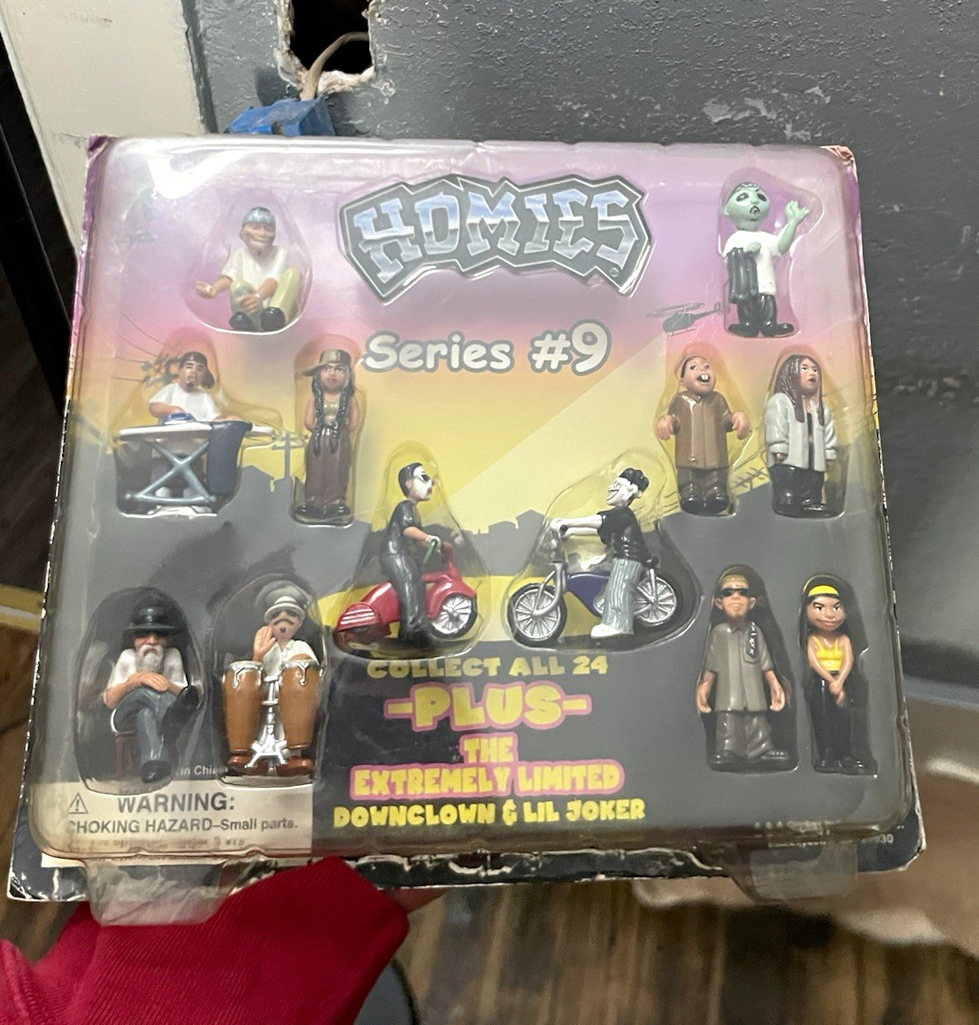 Homies Series #9 12-Pack Multipack Mini Figures Downclown & Lil Joker Unopened