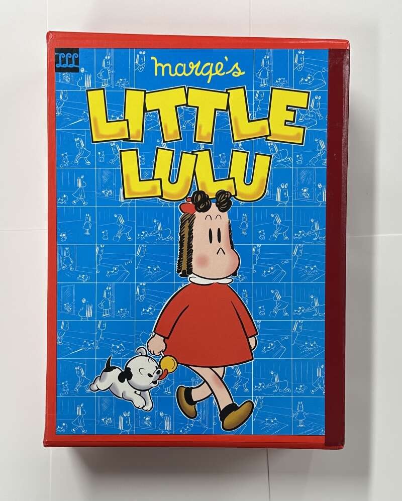 Marge\'s Little Lulu Library Hardcover HC Set 1 Volumes 1, 2, 3 Slipcase Another