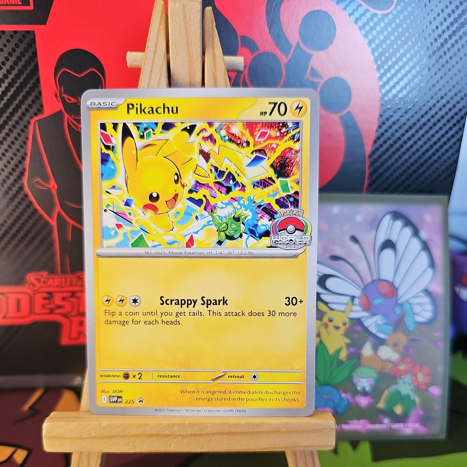 Pikachu - SVP 225 - World Championships 2025 Stamp Promo
