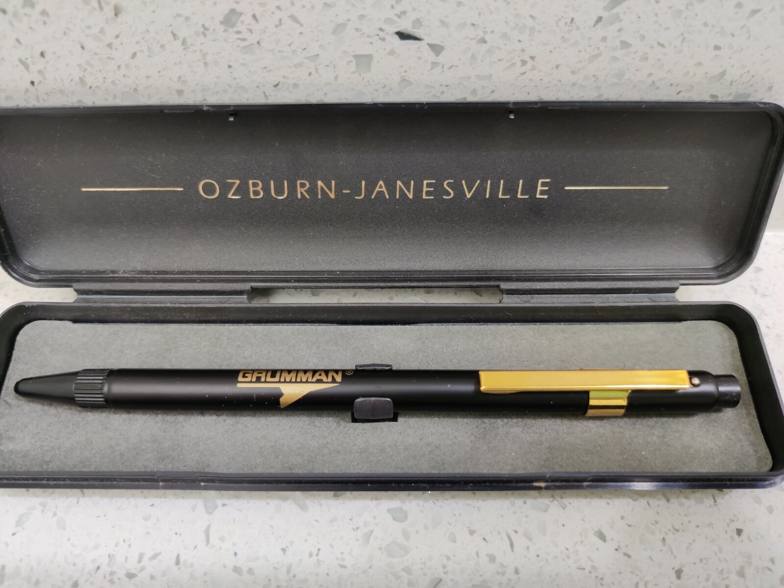 VINTAGE GRUMMAN PEN POINTER AEROSPACE AIRPLANE NORTHROP OZBURN JANESVILLE MODEL