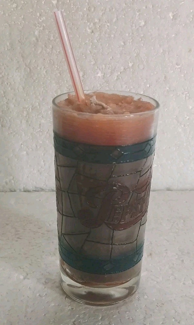 Vintage Pepsi Cola Candle Realistic Candle In Vintage Pepsi Cola Glass Vintage Pepsi Cola Candle Realistic Candle In Vintage Pepsi Cola Glass