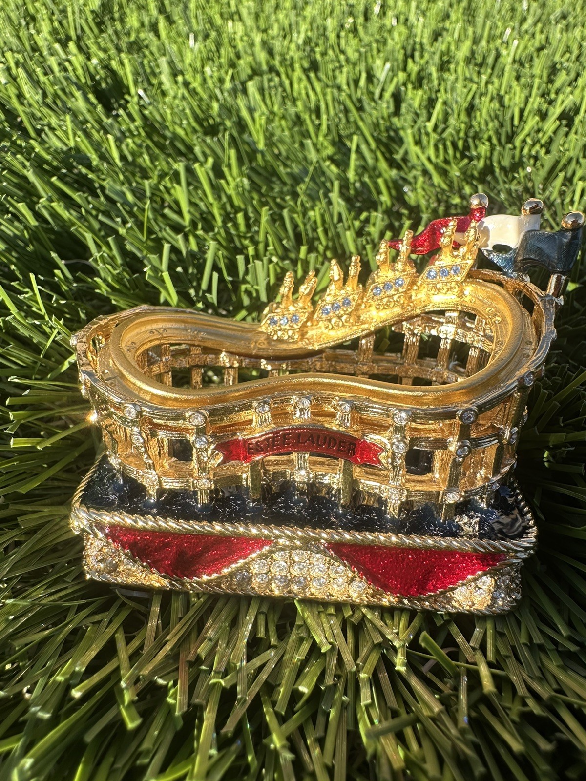 ⭐️Estee Lauder 'Rollicking Roller Coaster' Solid Perfume Compact⭐️