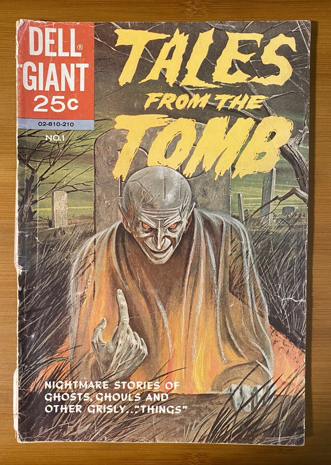 Tales From the Tomb #1 | Dell 1962 | FR/G Tales From the Tomb #1 | Dell 1962 | FR/G