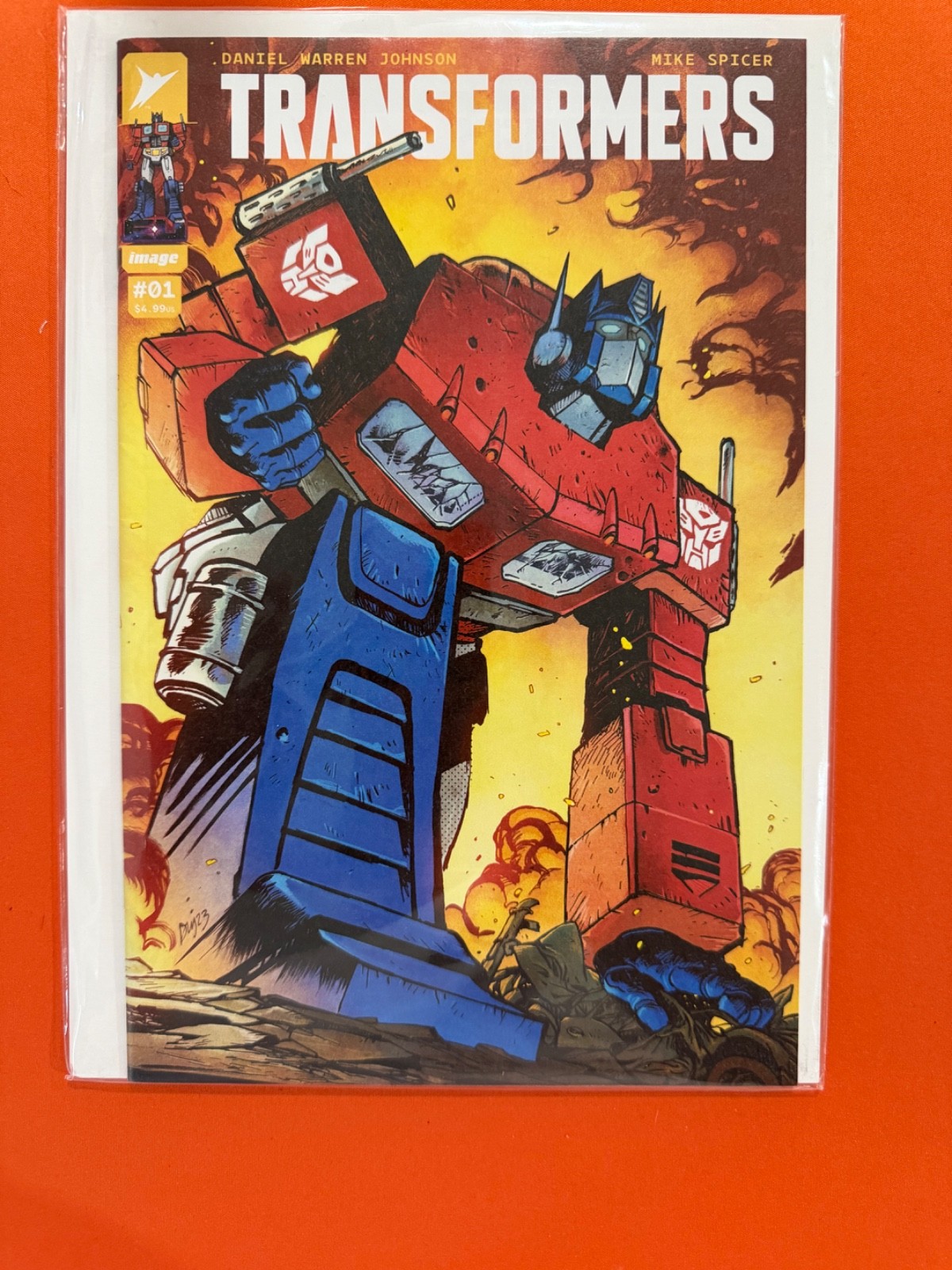 The Transformers #1 Cover A NM (Image, First Print)