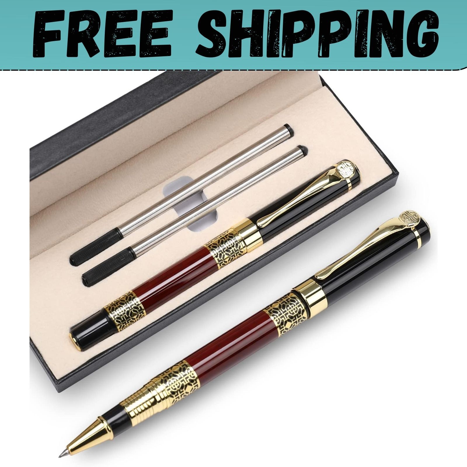 YIVONKA Ballpoint Pen Black Refill,Business Pens,Luxury Pen,Best Ball Pen Gift S YIVONKA Ballpoint Pen Black Refill,Business Pens,Luxury Pen,Best Ball Pen Gift S