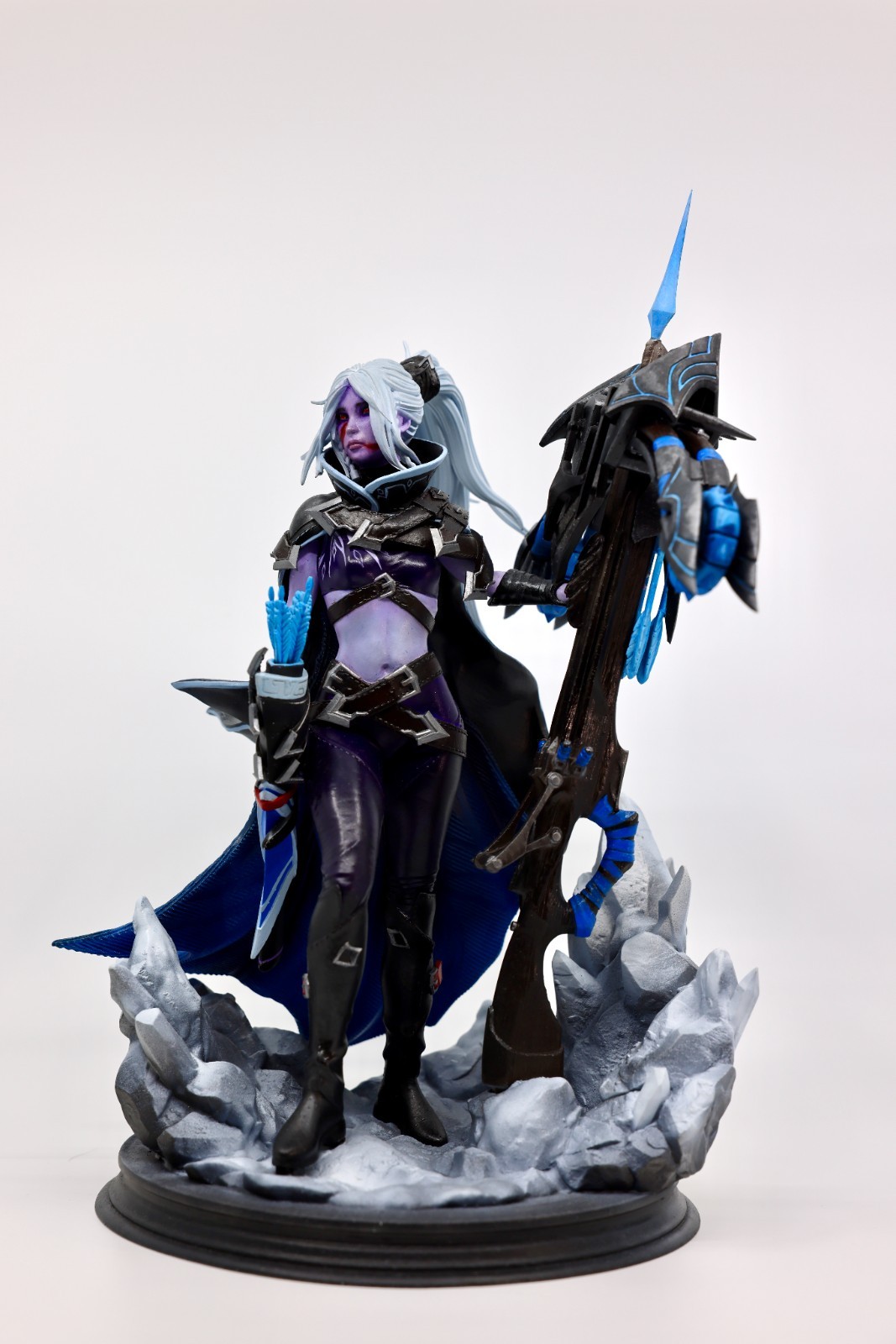 Drow Ranger Arcana Painted Resin Statue, 13-Inch Dota 2 Collectible Figurine