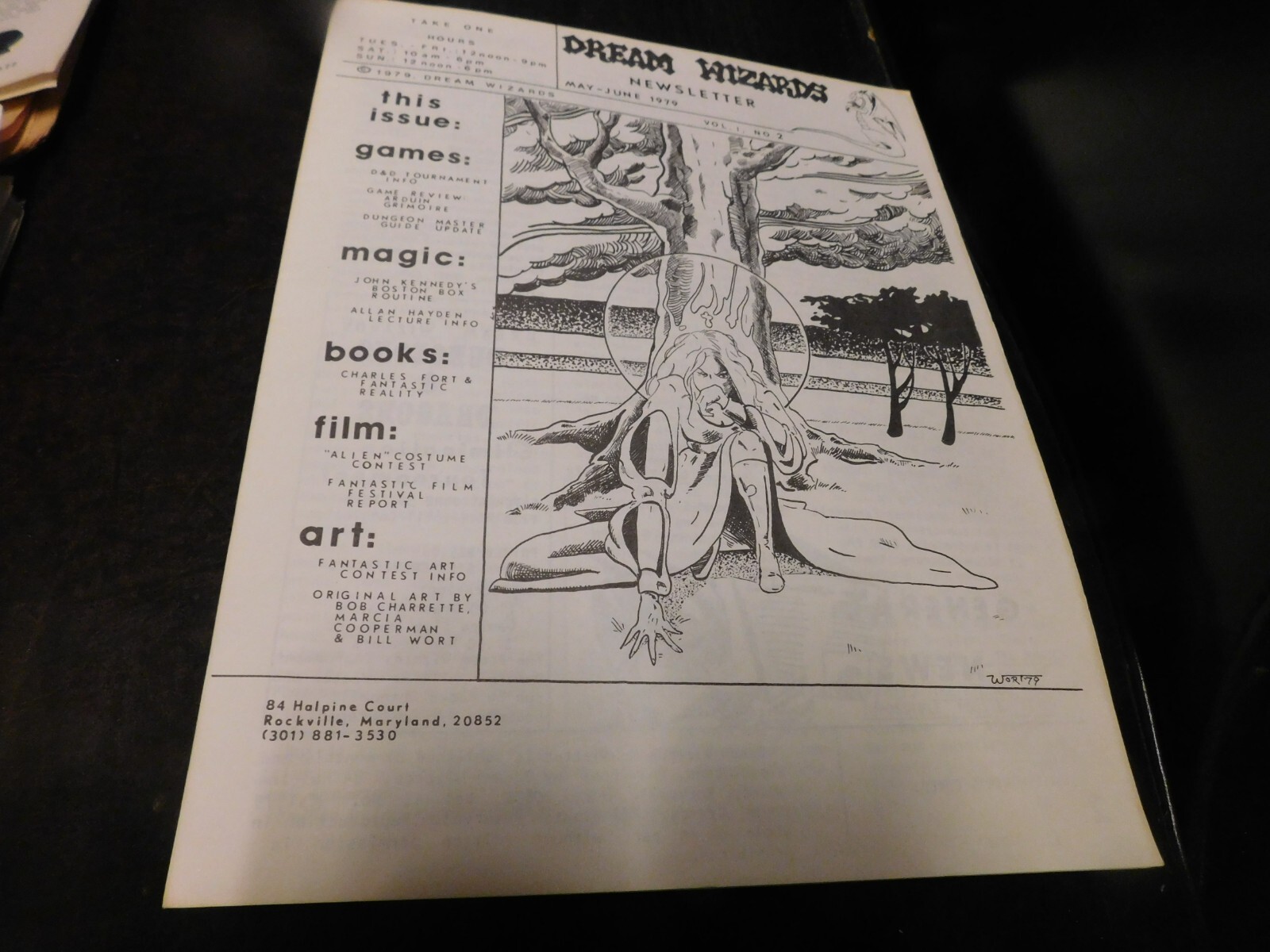 Dream Wizards Magic Magician Newsletter May June 1979