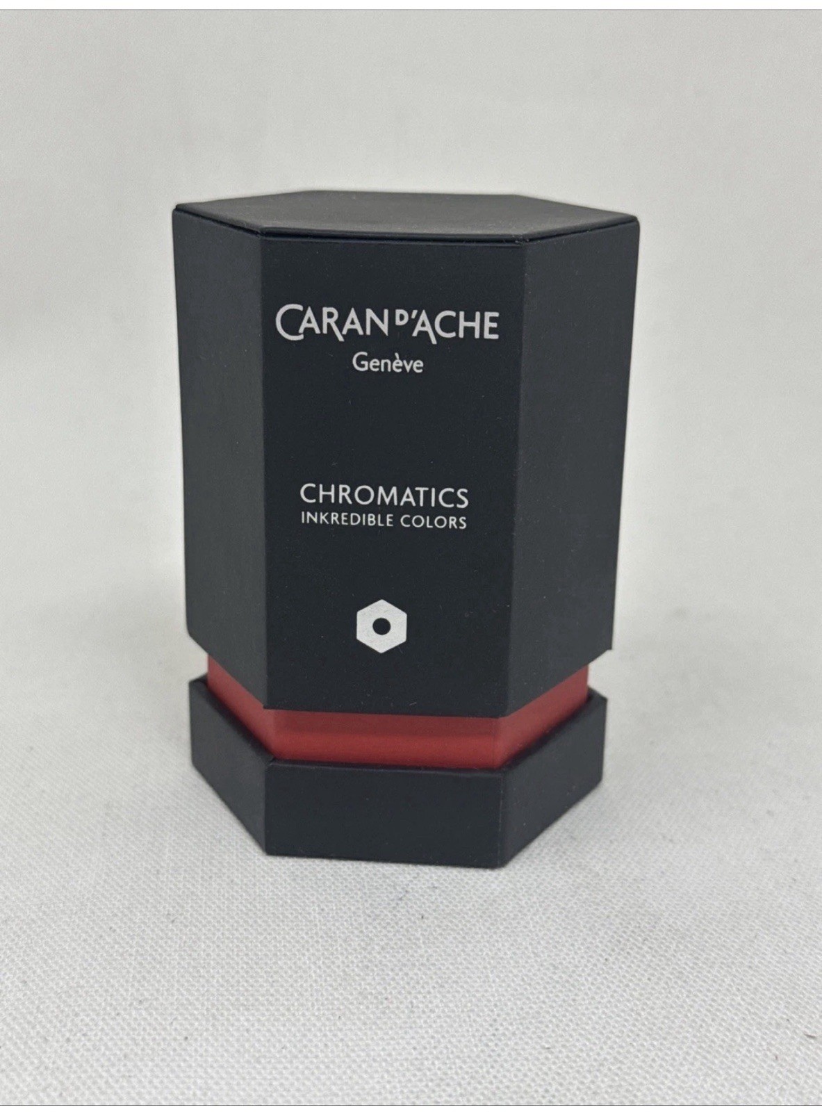 Caran d'Ache Fountain Pen Ink Organic Brown 50ml Hexagonal Bottle New