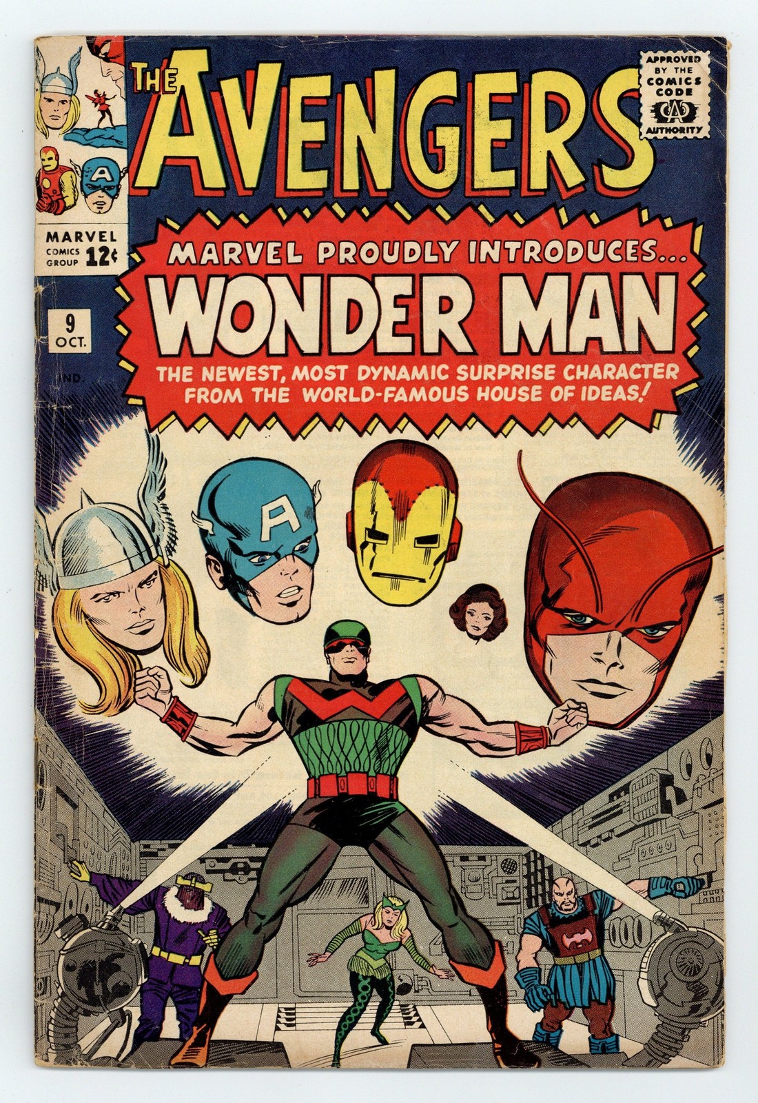 Avengers #9 PR 0.5 1964 1st app. Wonder Man