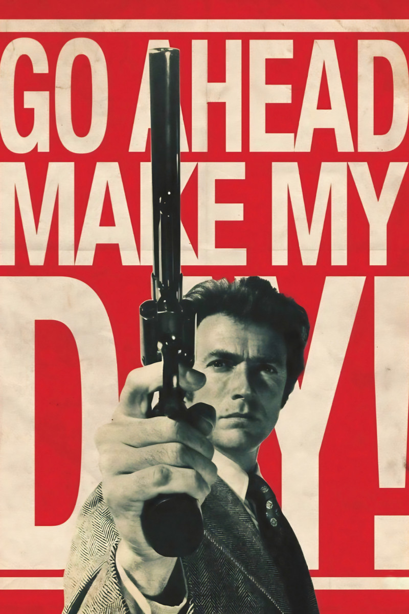 CLINT EASTWOOD / DIRTY HARRY / MOVIE POSTER