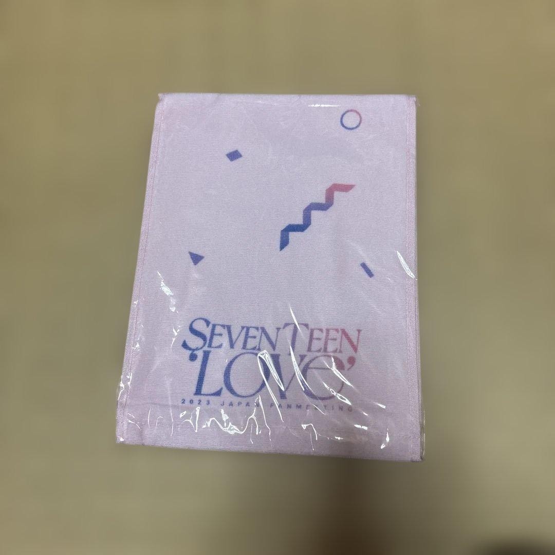 SEVENTEEN DK Muffler Towel Pink Japan Fanmeeting 2023 SEVENTEEN DK Muffler Towel Pink Japan Fanmeeting 2023