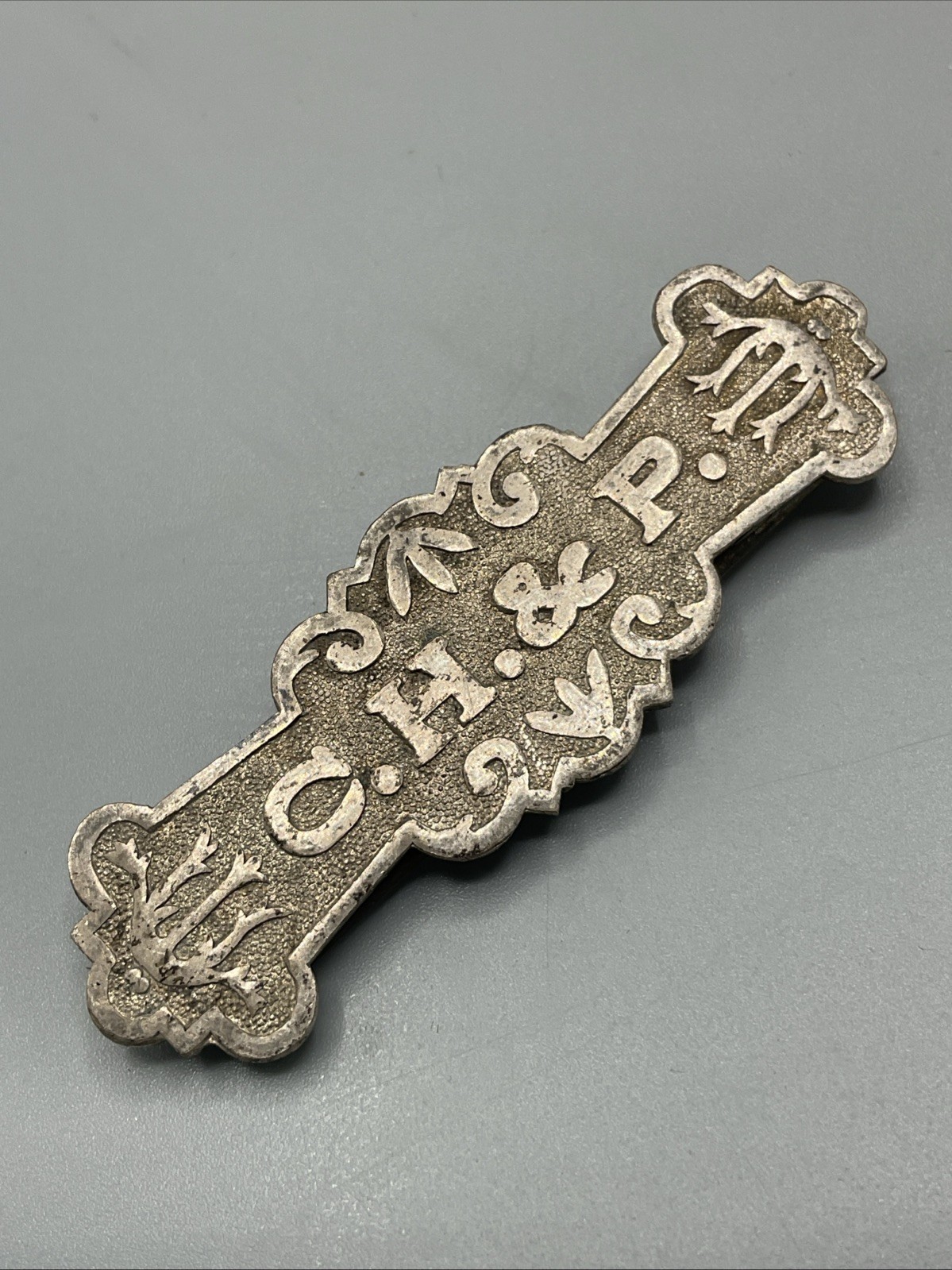 Vintage Antique C.H. & P. Lodge Medal Ribbon Pin Vintage Antique C.H. & P. Lodge Medal Ribbon Pin