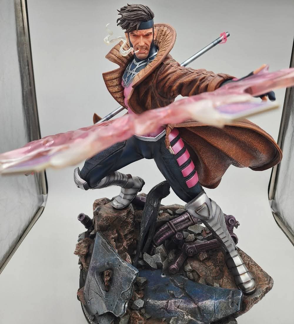 Custom MAC Gambit 1/4 Statue Resin Figure