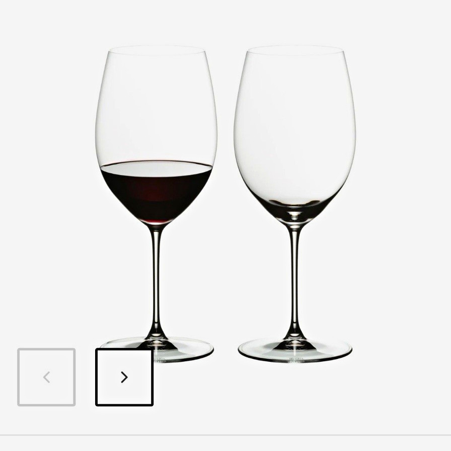 RIEDEL Veritas Cabernet/Merlot Stemmed Wine Glasses Set of 2 Clear RIEDEL Veritas Cabernet/Merlot Stemmed Wine Glasses Set of 2 Clear