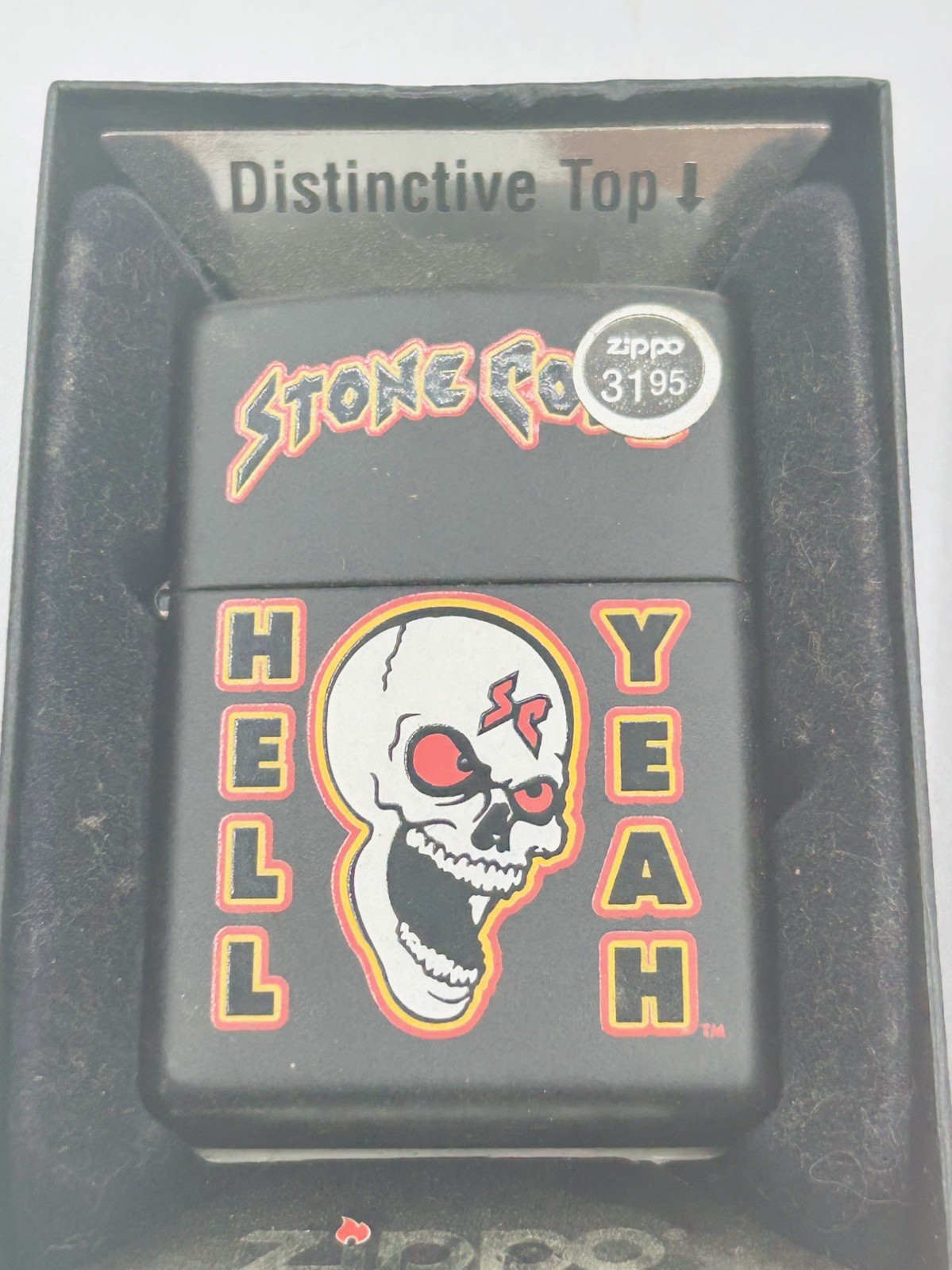 Rare B 2000 XVI “Stone Cold Hell Yeah” Zippo Made In USA NEW w/ SEAL