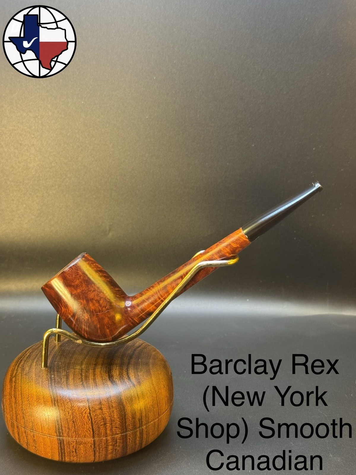 Vintage Barclay-Rex (New York Shop) Smooth Canadian Tobacco Pipe