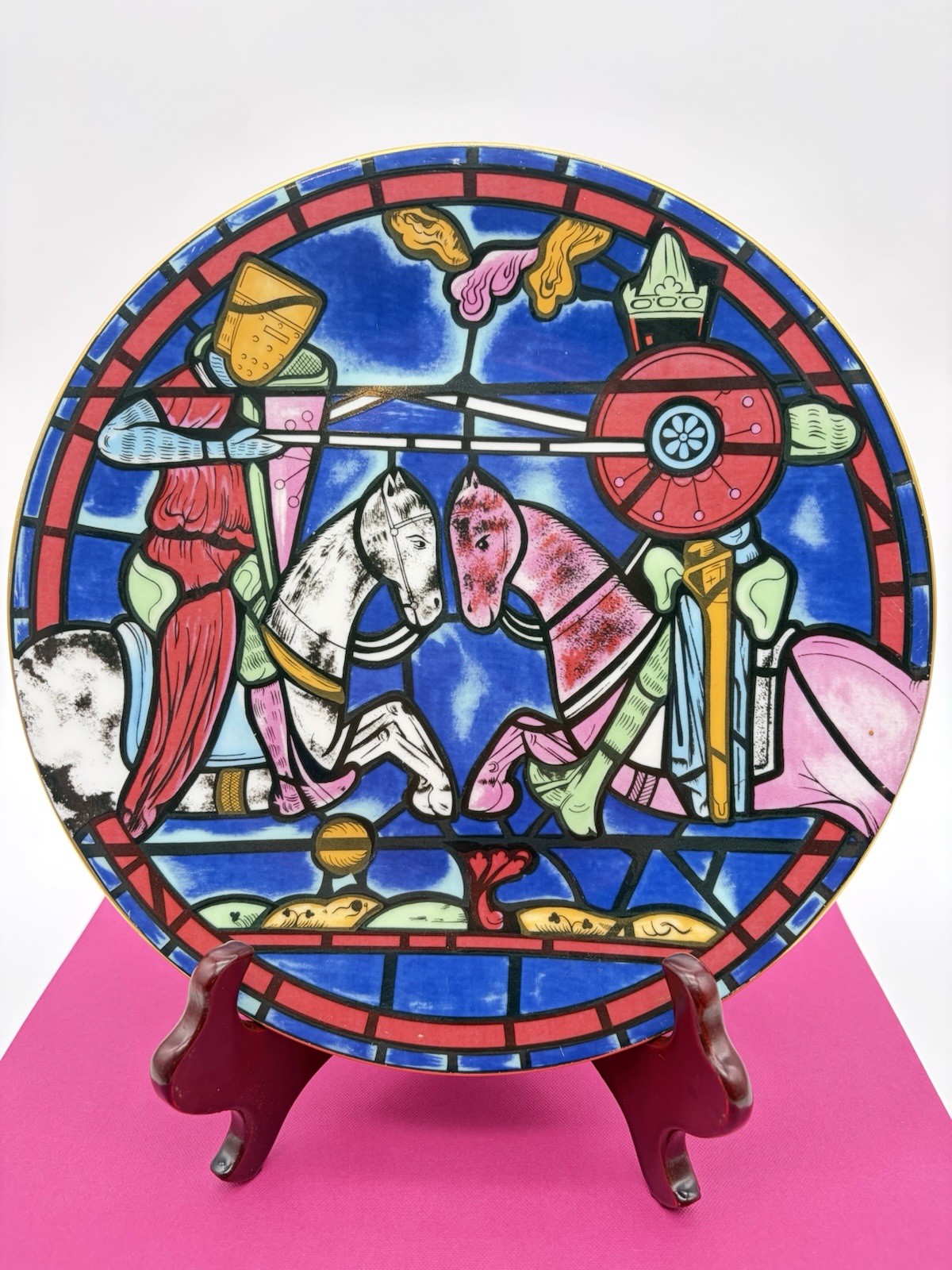 Vintage 1972 Cartier Limoges Cathedral Plate Chartres First Issue 10” Boxed Vintage 1972 Cartier Limoges Cathedral Plate Chartres First Issue 10” Boxed