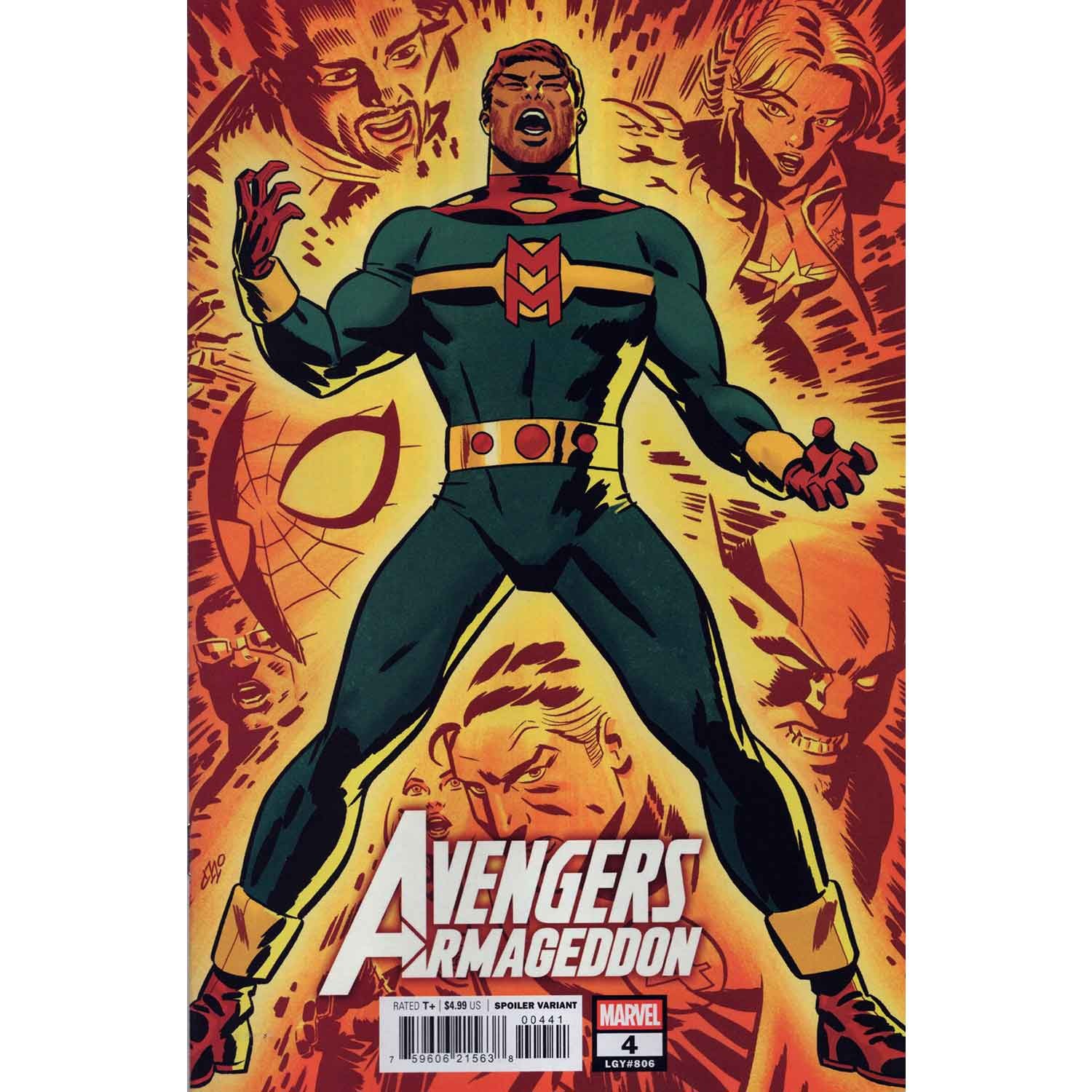 Avengers Armageddon #4 Michael Cho Spoiler Variant Marvel Comics