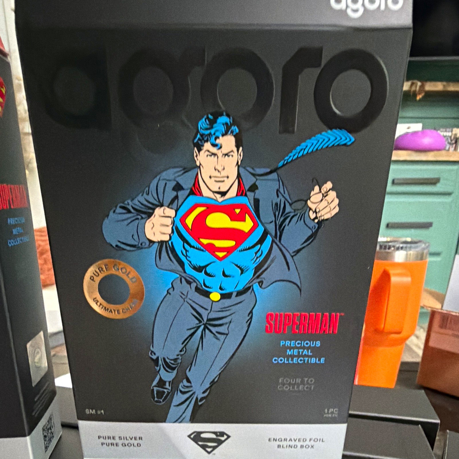 T-1 AGORO Superman (OPEN) Foil Blind Box 14 available SM #1 TIER 1 random #