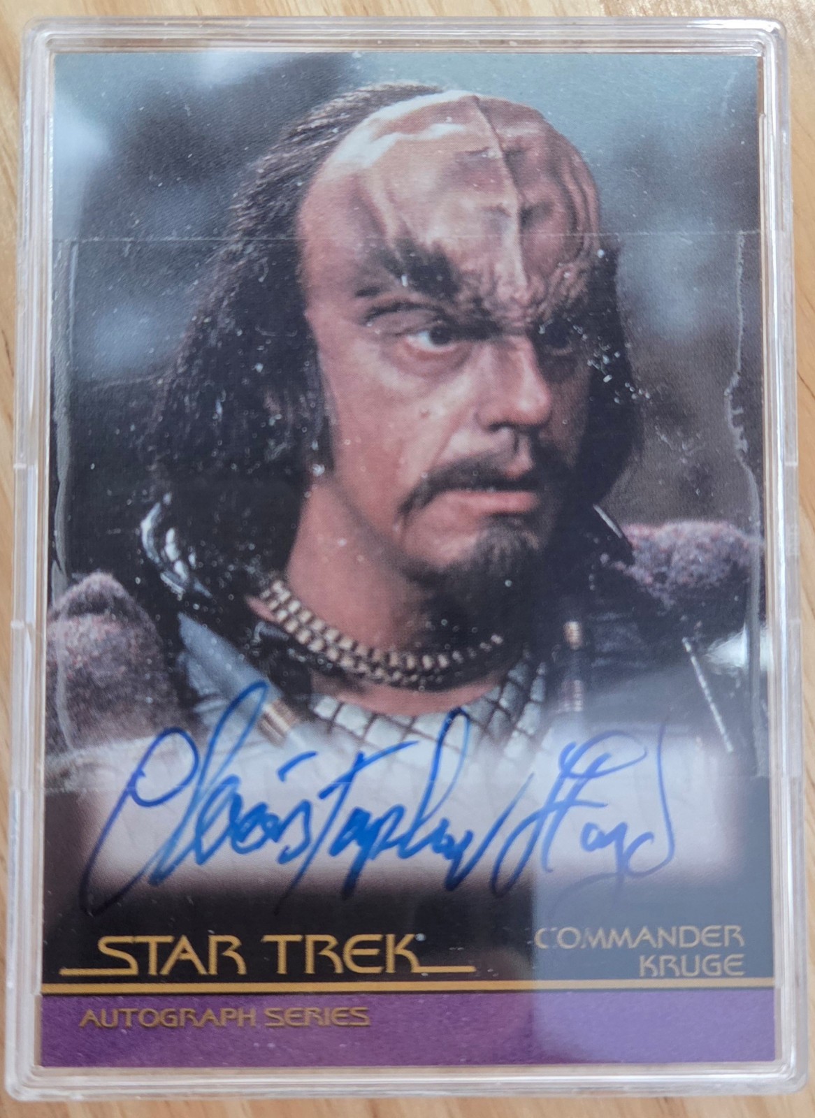 2007 Star Trek: The Complete Movies Christopher Lloyd as Commander Kruge Auto