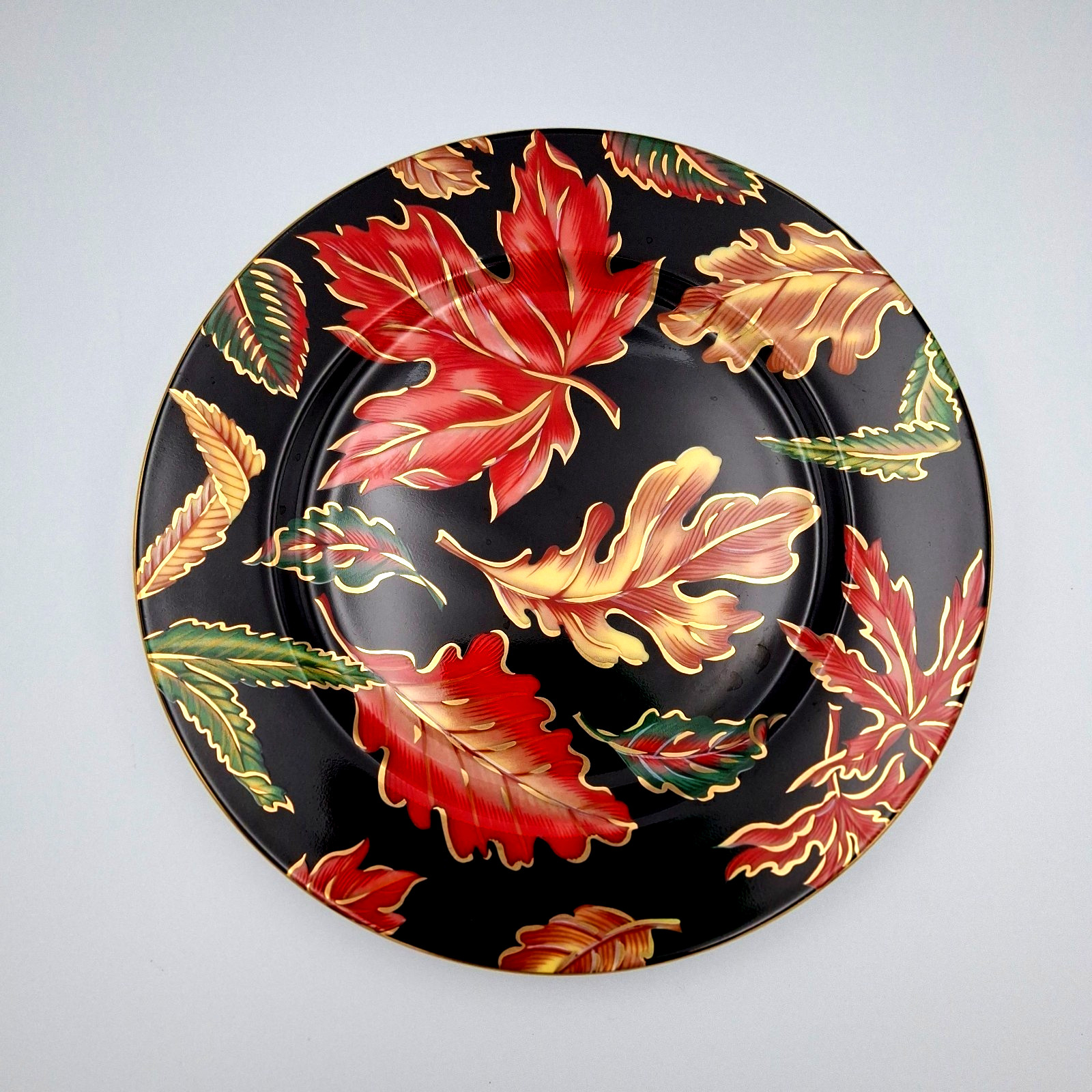 VTG Fitz and Floyd Autumn Leaves Salad/Dessert Plate 7 5/8\ VTG Fitz and Floyd Autumn Leaves Salad/Dessert Plate 7 5/8\