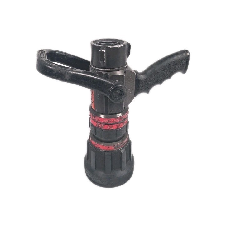 Akron Style 1723 Mid-Range Turbojet Fire Fighting Nozzle With Grip