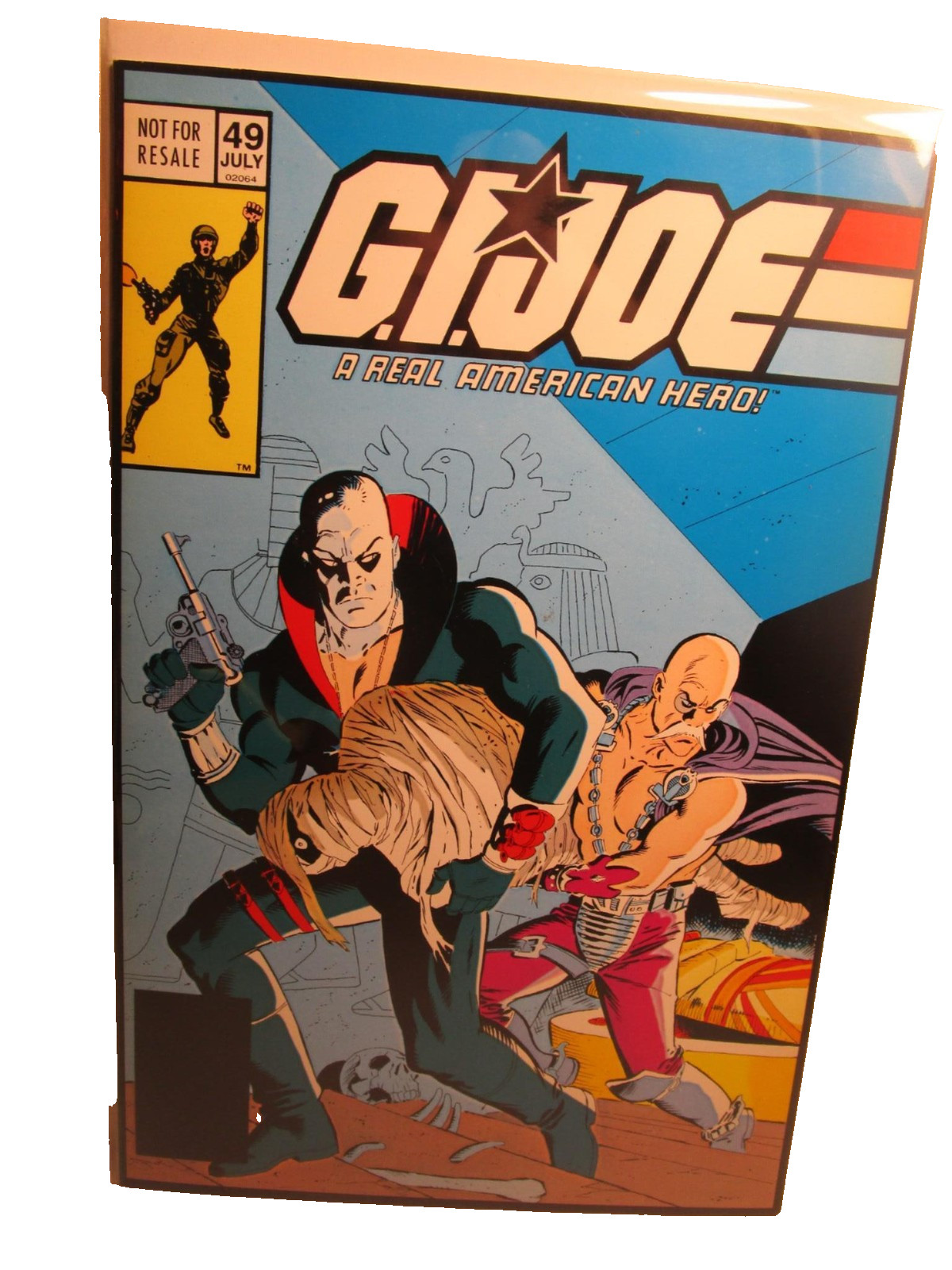 GI Joe #49 Comic Book Not For Resale Hasbro Action Figure Promo Reprint GI Joe #49 Comic Book Not For Resale Hasbro Action Figure Promo Reprint