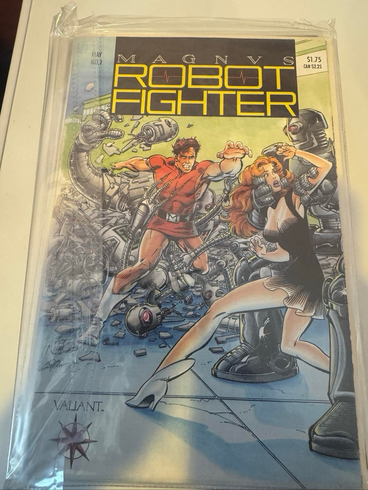 Magnus Robot Fighter #1 Valiant Comics May 1991 First Issue Vintage Comic Magnus Robot Fighter #1 Valiant Comics May 1991 First Issue Vintage Comic