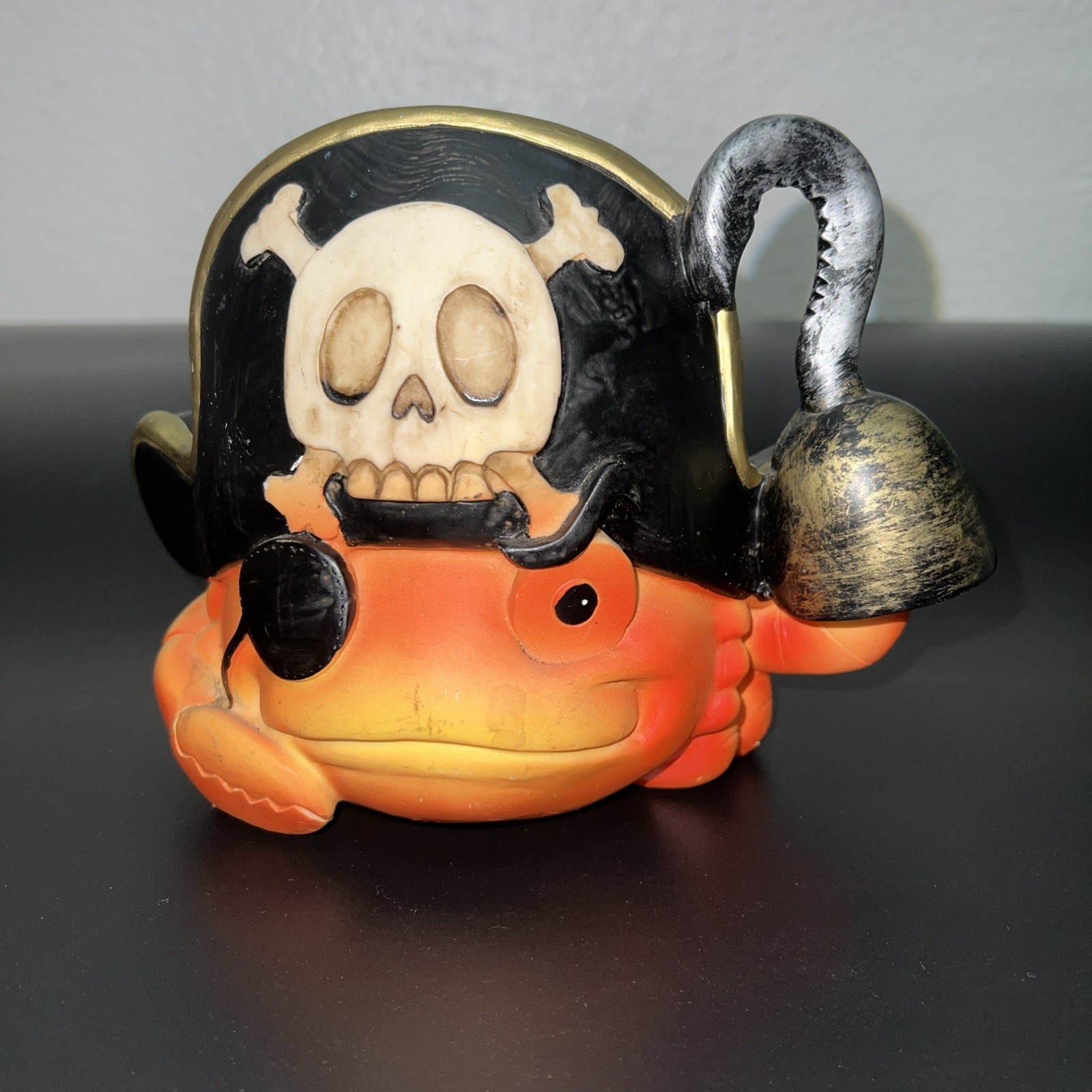 Crab Pirate Piggy Bank with Stopper Marine Life 7\ Crab Pirate Piggy Bank with Stopper Marine Life 7\