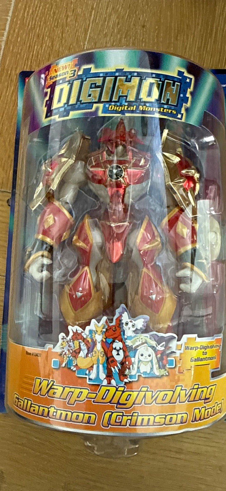 Bandai Digimon Warp-Digivolving Gallantmon Crimson Mode Figure #113430 Bandai Digimon Warp-Digivolving Gallantmon Crimson Mode Figure #113430