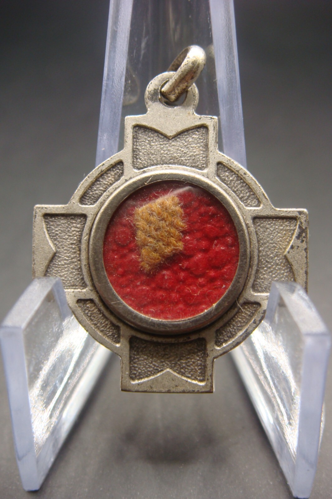 St Ignazio de la Laconi Cappuccino Patron of Students Old Rare Relic Reliquary
