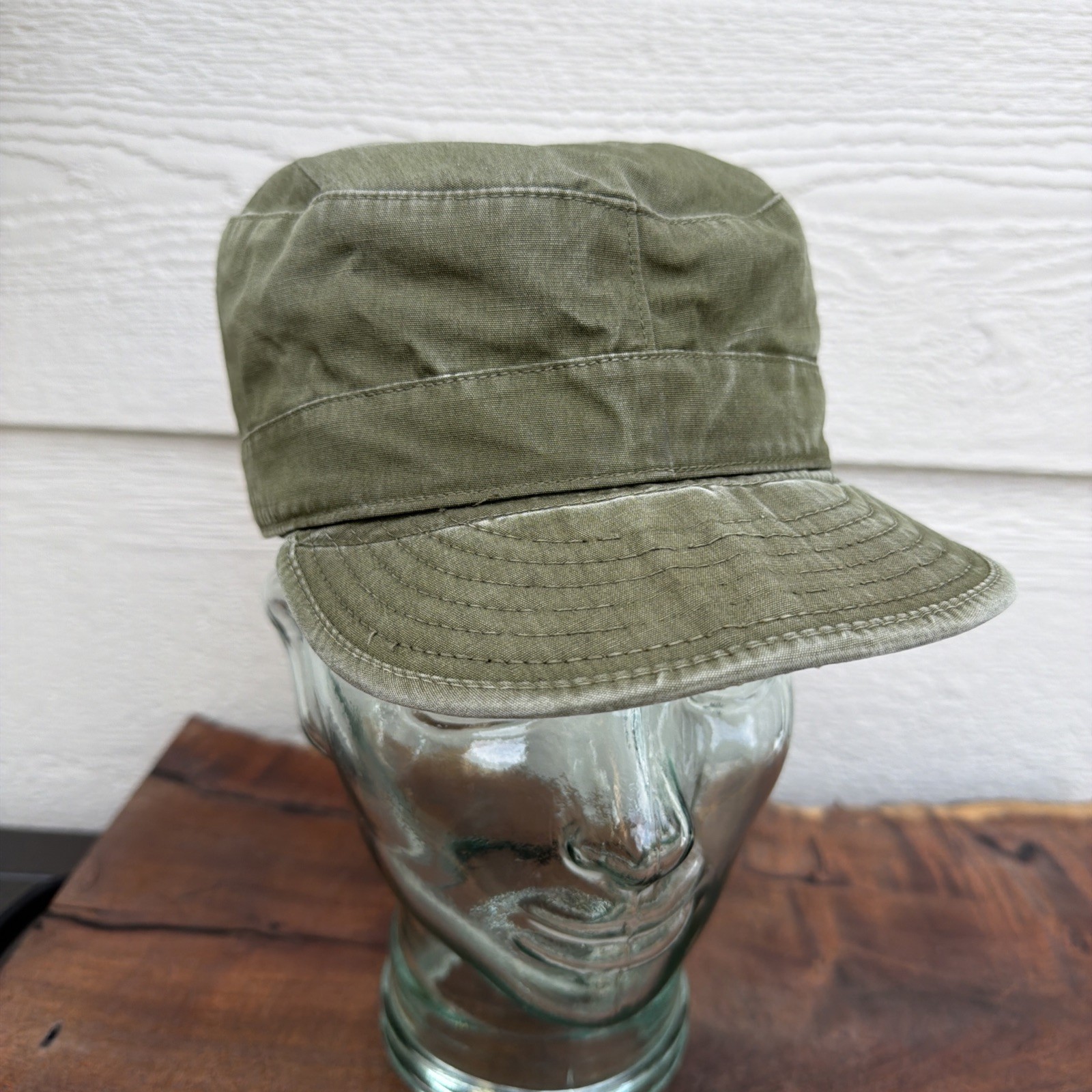 Vtg Korean War Era US Army M-1951 Field Cap Poplin Patrol Size 7 8405-268-8011 Vtg Korean War Era US Army M-1951 Field Cap Poplin Patrol Size 7 8405-268-8011