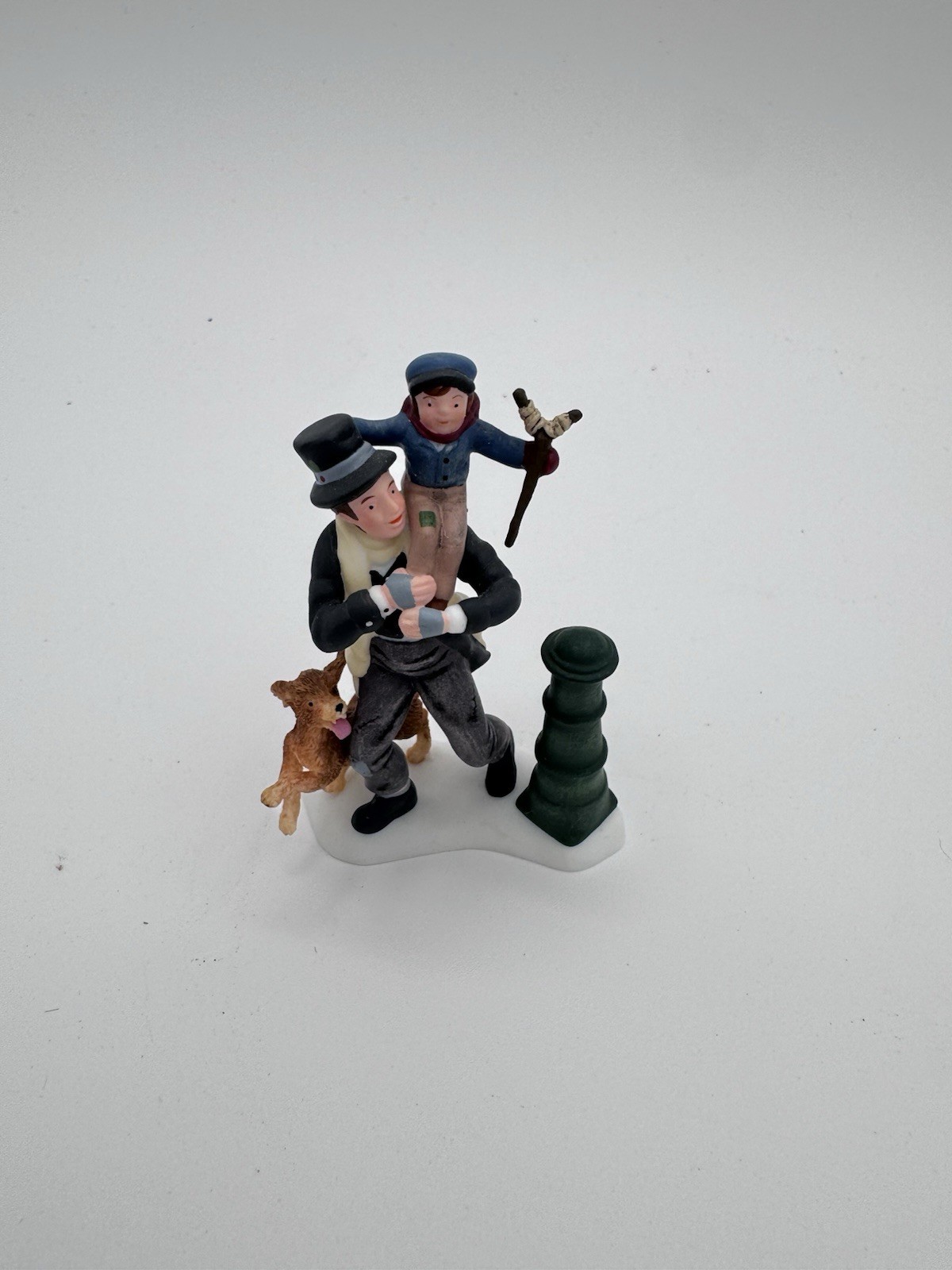 Department 56 Dickens Carol Bob Cratchit and Tiny Tim Figurine (58537) Department 56 Dickens Carol Bob Cratchit and Tiny Tim Figurine (58537)