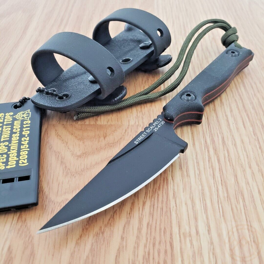 TOPS Street Scalpel 2 Fixed Knife 3.13