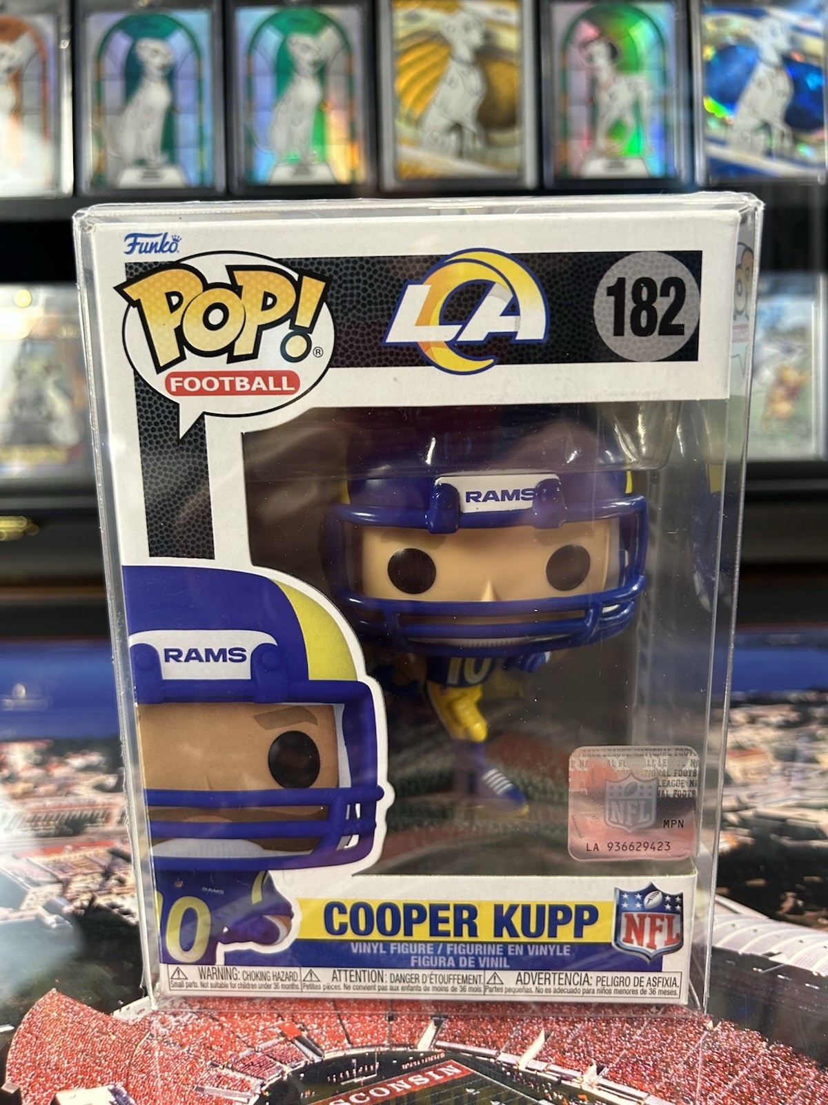 Funko Pop Vinyl: Cooper Kupp #182 with Protector