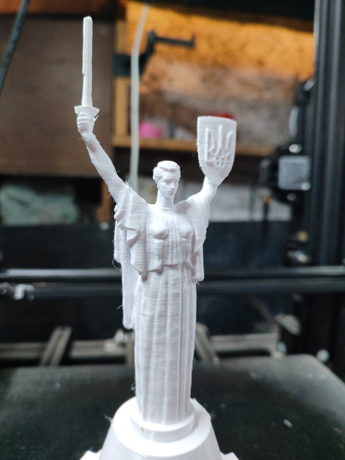 Ukrainian Motherland Monument Models Kits unpainted historical figure DIY