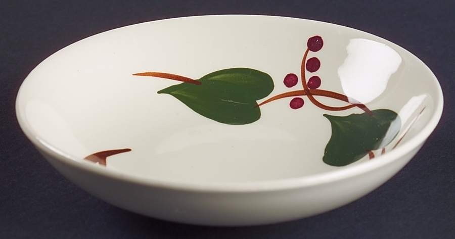 Blue Ridge Southern Pottery Stanhome Ivy Fruit Dessert  Bowl 6427472