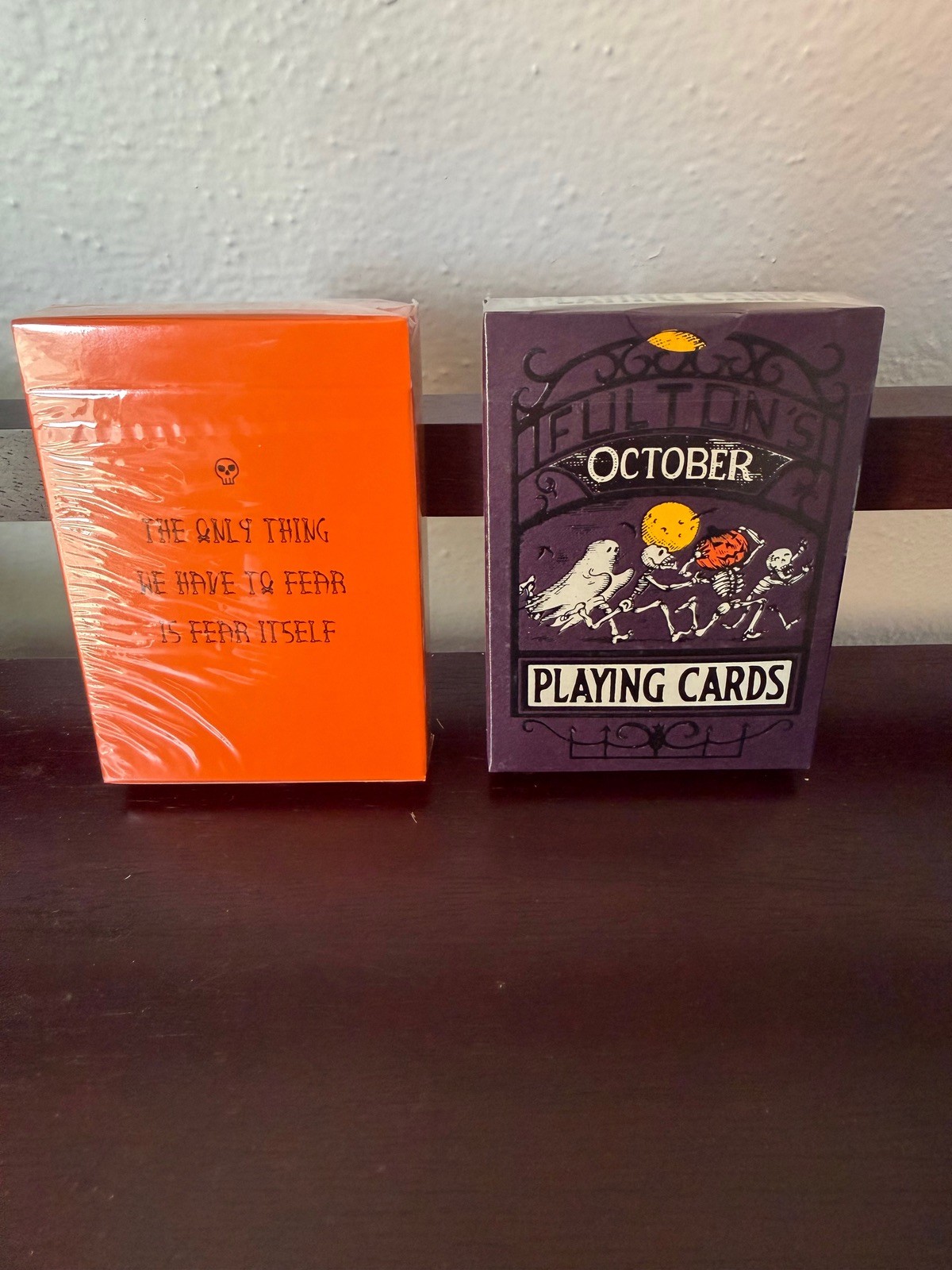 Halloween Playing Card Set : NOC Fear Halloween and Fulton’s October v3 Halloween Playing Card Set : NOC Fear Halloween and Fulton’s October v3
